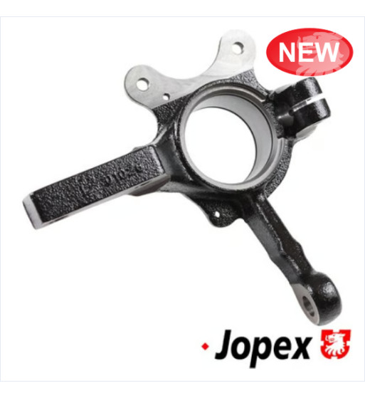 Steering knuckle, wheel suspension, left