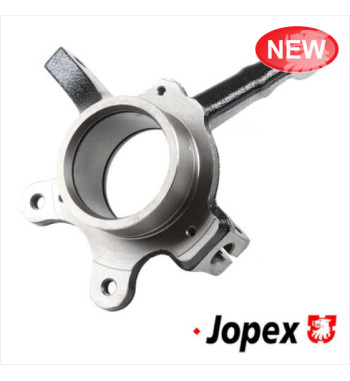 Steering knuckle, wheel suspension, left