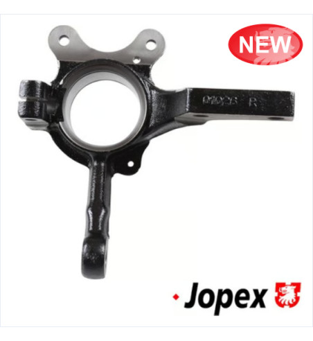 Steering knuckle, wheel suspension, right