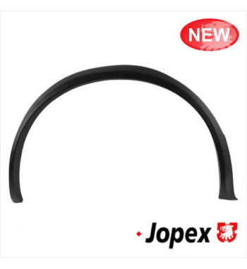 Wheel arch, plastic, front, left