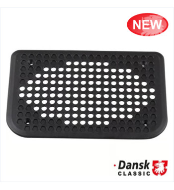 Loudspeaker grille for door, black