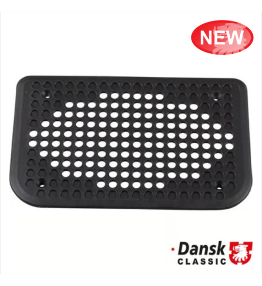 Loudspeaker grille for door, black