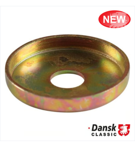 Mounting cup for oil tank mounting, metal