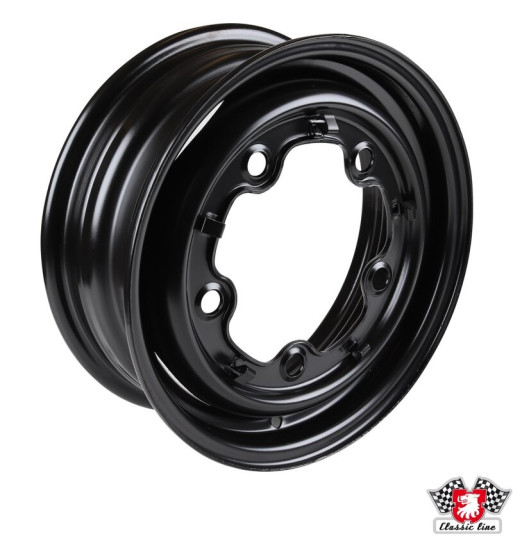 Steel rim, painted, black, 5x14", ET47, OE style Steel rim, painted, black, 5x14", ET47, OE style