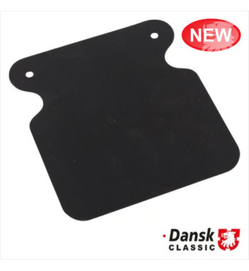 Protective flap for fuel filler neck, rubber