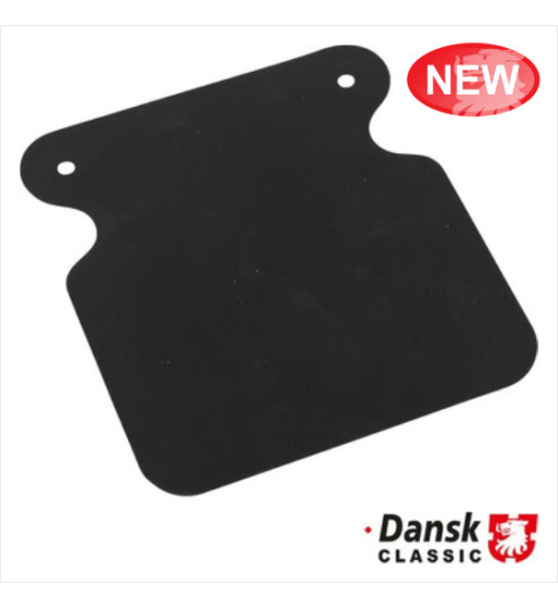 Protective flap for fuel filler neck, rubber