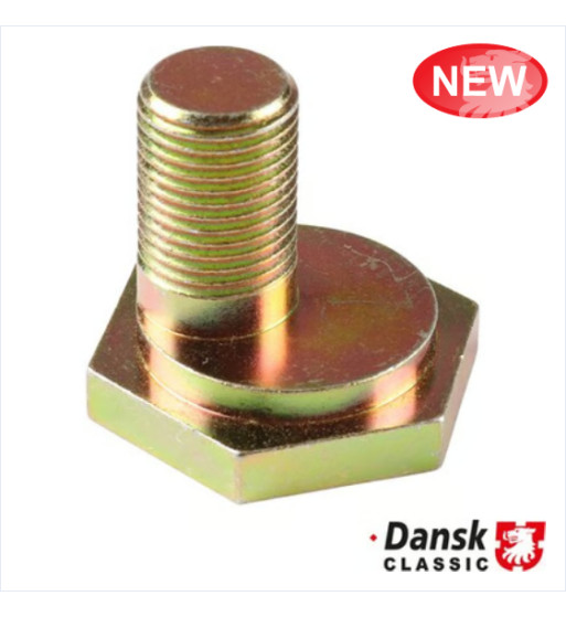 Eccentric bolt for rear spring plate, M16x1.5