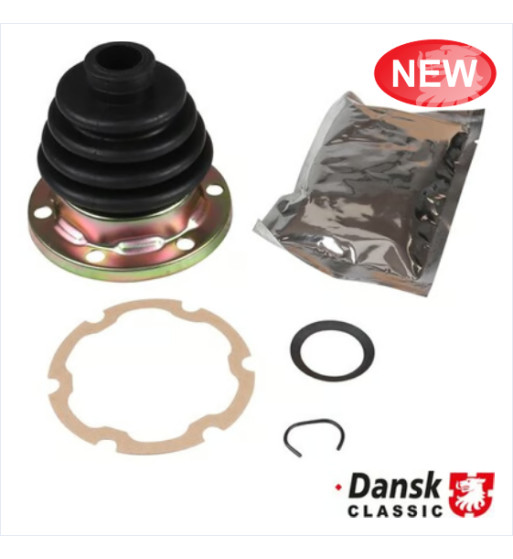 Axle boot set for CV joint, rear