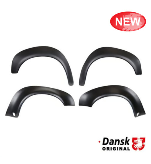 Wing flare set, front/rear, 2.8 RSR/3.0 RS