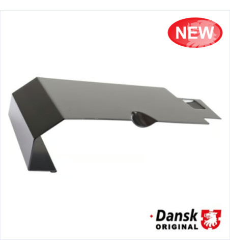 Air baffle plate, right front/left rear