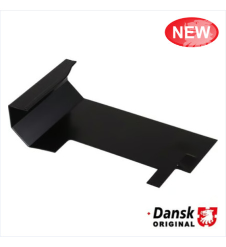 Air baffle plate, left front/right rear