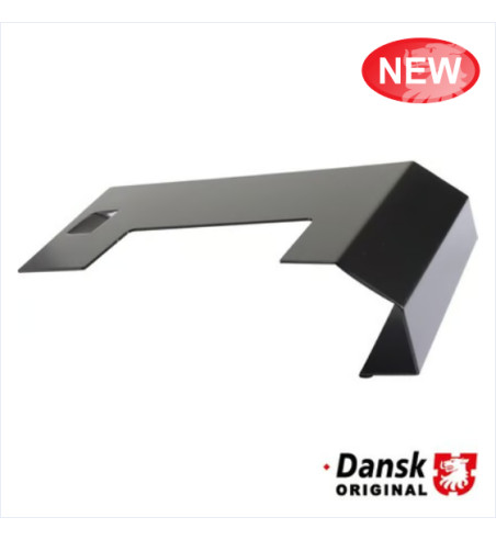 Air baffle plate, left front/right rear