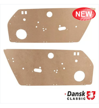 Interior door panel set without lining, left/right