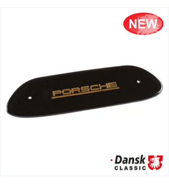 Radio dash aperture hole cover, black