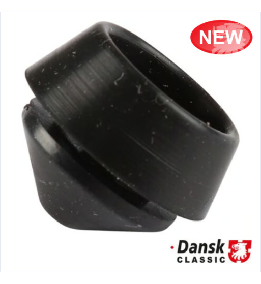 Rubber stop for glove box lid