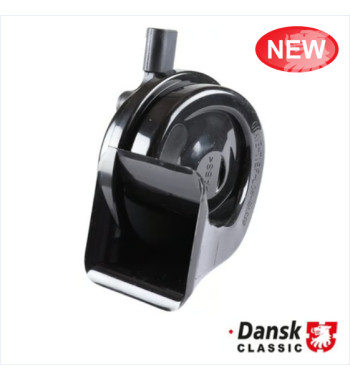 Klakson, 12 V, niski, ze znakiem E, ze starym złączem