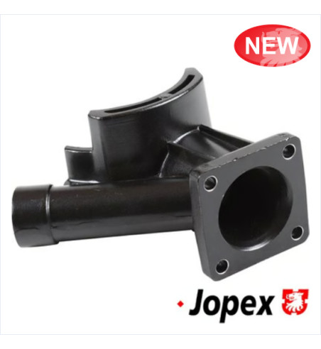 Alternator stand, aluminium, black, 12 Volt