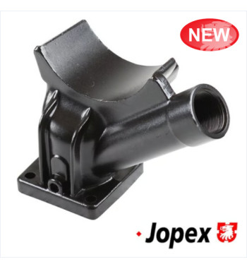 Alternator stand, aluminium, black, 12 Volt