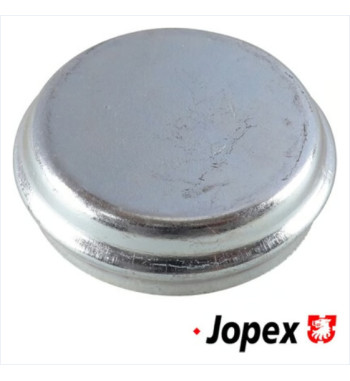 Camshaft plug, metal, for case with groove