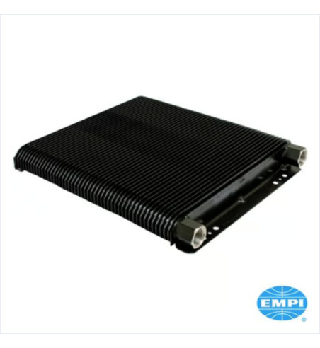 Oil cooler, Competition, with 96 plates, 38x305x279 mm. Made of aluminium