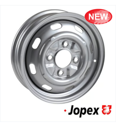 Steel rim, painted, 4.5x15, 4 holes, ET45