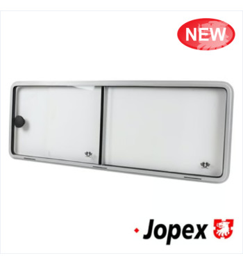 Middle sliding window without rubber seal, left. Comes with brazilian closing system