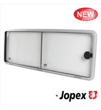 Middle sliding window without rubber seal, right. Comes with brazilian closing system