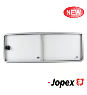 Middle sliding window without rubber seal, right. Comes with brazilian closing system
