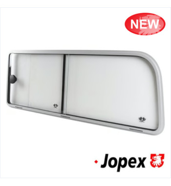 Rear sliding window without rubber seal, left. Comes with brazilian closing system