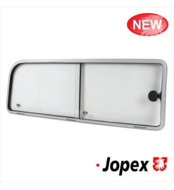 Rear sliding window without rubber seal, right. Comes with brazilian closing system