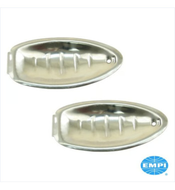 Zestaw osłon klamki zewnętrznej, stal nierdzewna, 2 sztuki 8187802118