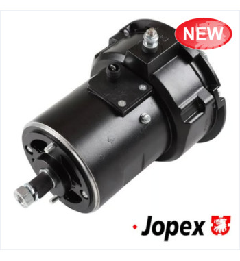 Alternator, heavy duty, 75 amp, black