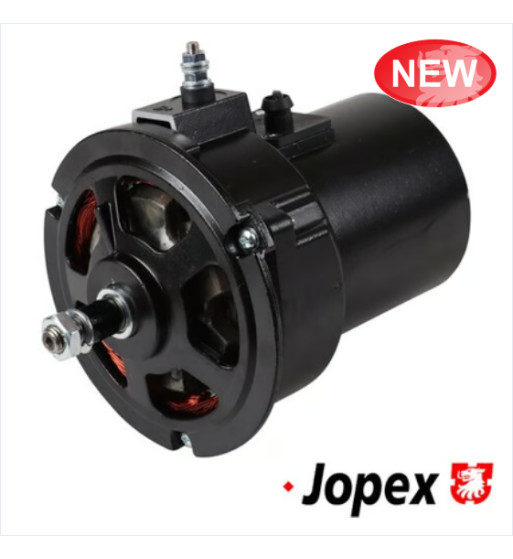 Alternator, heavy duty, 90 amp, black