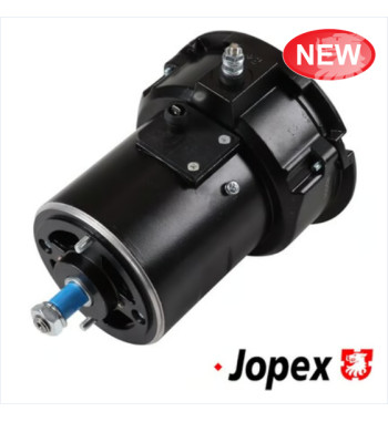 Alternator, heavy duty, 90 amp, black