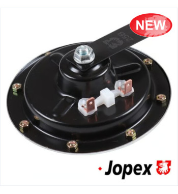 Horn, 12 V, Bosch style, chrome, without E-mark