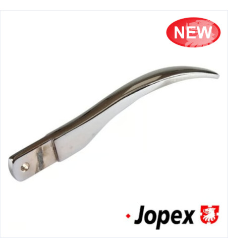 Roof release handle, chrome. 2 pieces needed per car