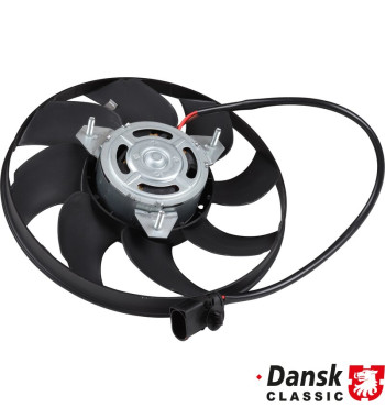 Radiator fan, left