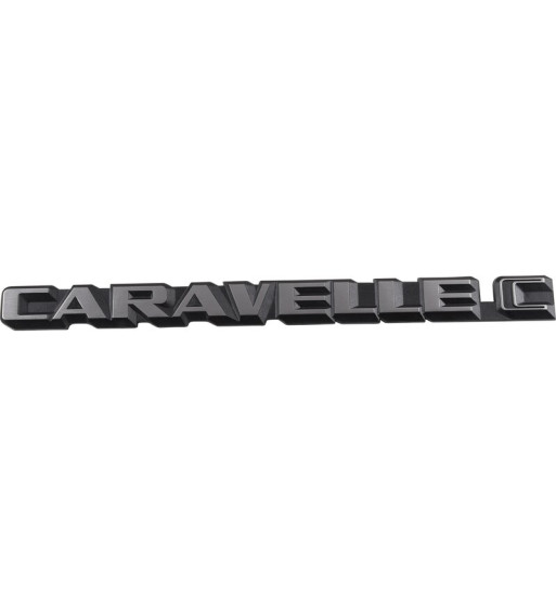Emblem, Caravelle C, for tailgate, chrome