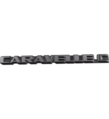 Emblem, Caravelle C, for tailgate, chrome
