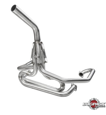 Exhaust system, Off Road Competition, 1 1/2 tubing. with one straight Stinger tail pipe. Made of stainless steel