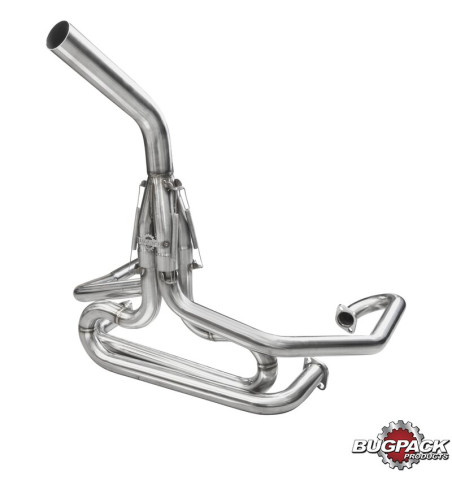 Exhaust system, Off Road Competition, 1 1/2 tubing. with one straight Stinger tail pipe. Made of stainless steel