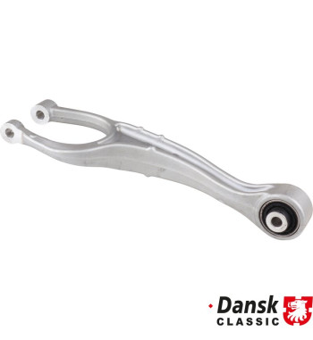 Track control arm with bushing, rear, lower
