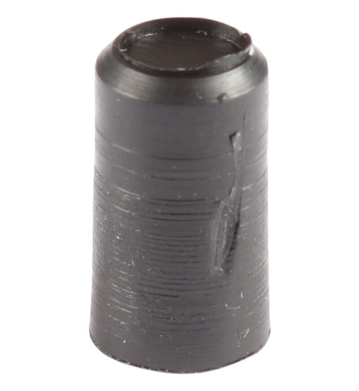 Grip pin for seat hinge cover, black