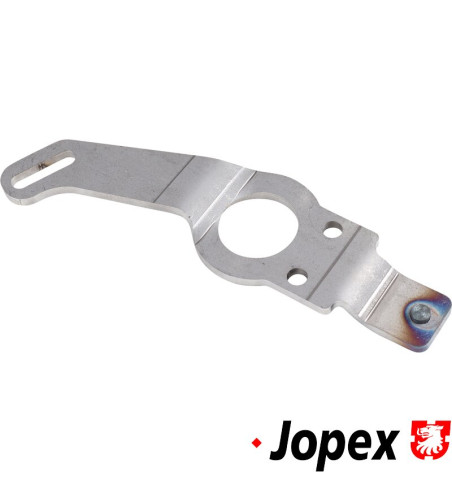 Bracket for brake pressure regulator, rear