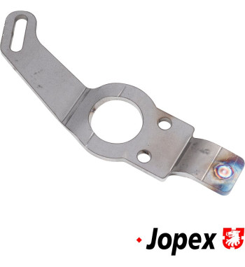 Bracket for brake pressure regulator, rear