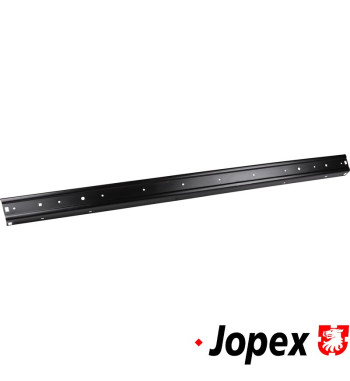 Bumper, rear, black