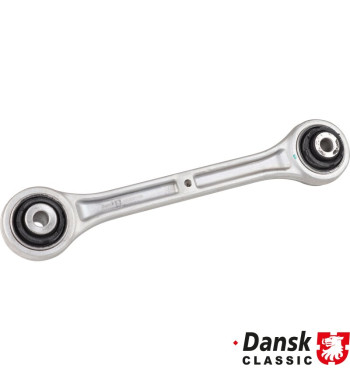 Track control arm with bushings, rear, upper