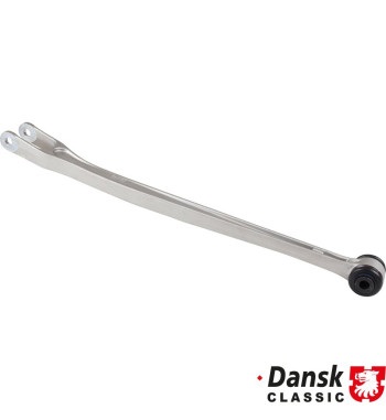 Track control arm with bushing, rear, lower