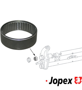 Needle bearing for axle beam, 57 mm