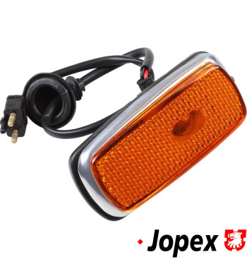 Side marker lamp, front, yellow